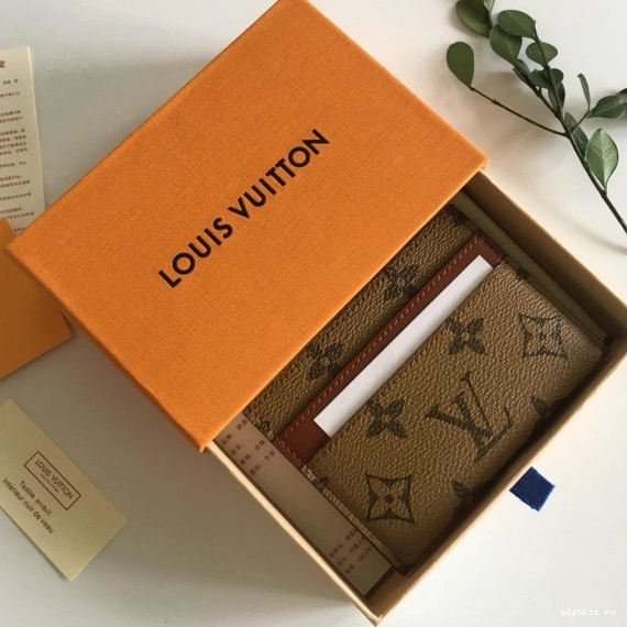 WIS HOLDER BANDOULIERE CARD 50DOUBLE LOUIS VUITTON 0106